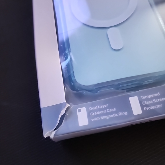 iPHONE 15 Protector Pack Mercury 3 IN 1 TINT Gradient Case Screen & Lens Magsafe - Picture 7 of 9